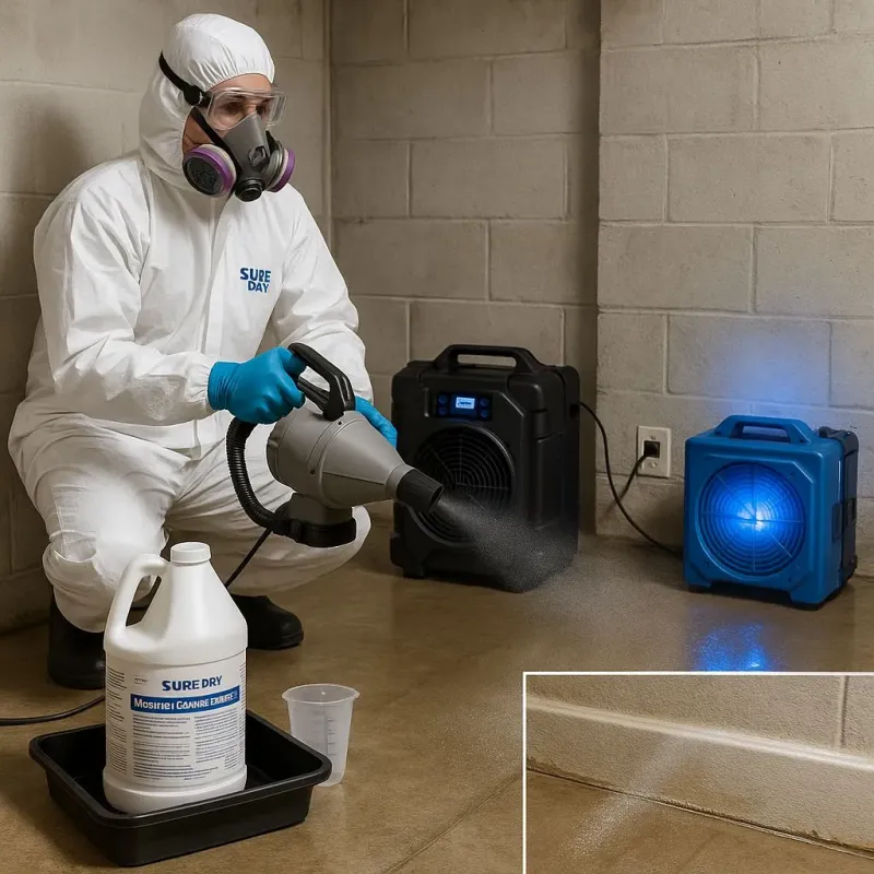 Sanitization and Odor Removal process in Saint Martin, MS