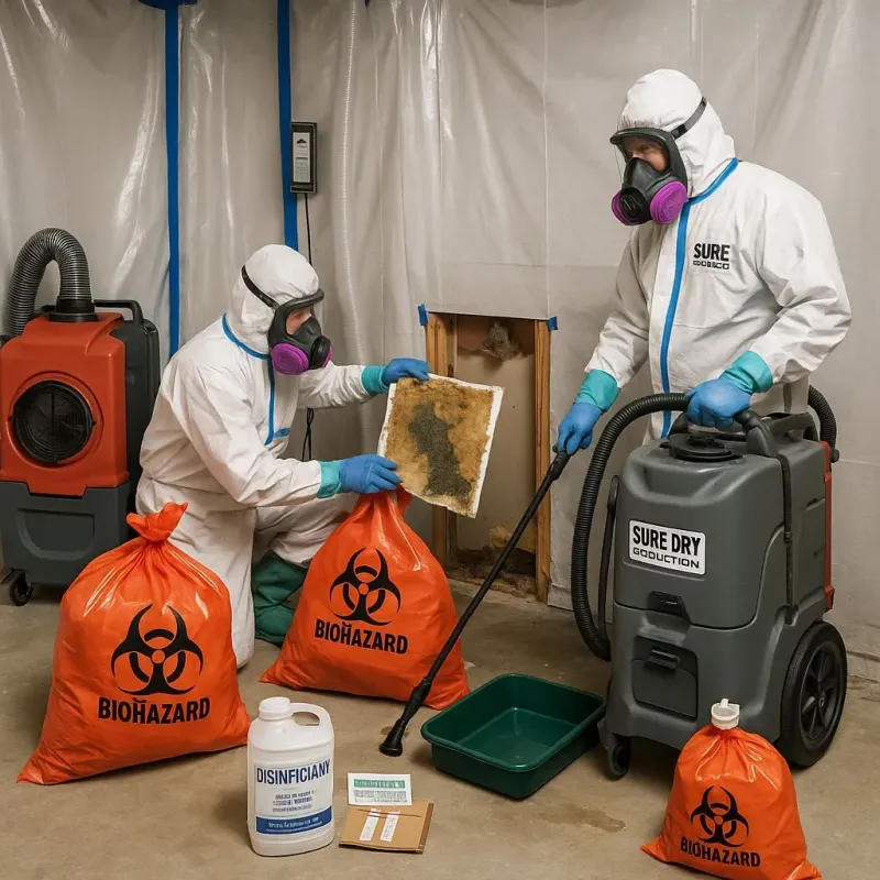 Contaminated Water Handling Protocols process in Saint Martin, MS