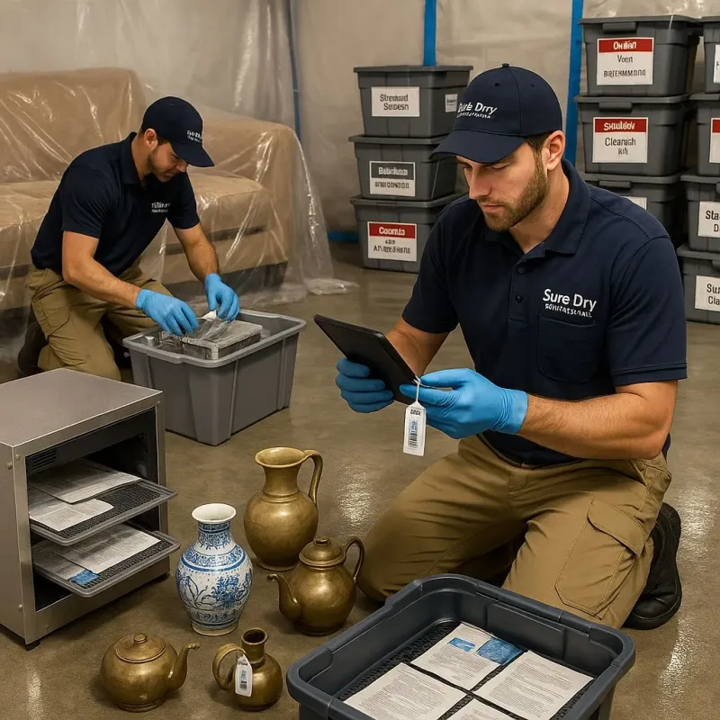 Content Protection and Restoration process in Saint Martin, MS